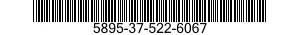 5895-37-522-6067 CONTROL,CONVERTER-RECEIVER 5895375226067 375226067