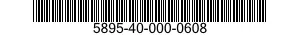 5895-40-000-0608 RECEIVER-TRANSMITTER-TEST SET GROUP 5895400000608 400000608