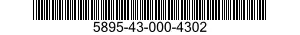 5895-43-000-4302 CONTROL,FREQUENCY SELECTOR 5895430004302 430004302