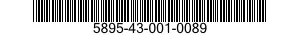 5895-43-001-0089 LINE TERMINATION UNIT 5895430010089 430010089