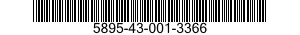 5895-43-001-3366 DECODER,COMMAND SIGNALS 5895430013366 430013366