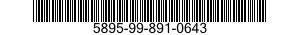 5895-99-891-0643 PARTS KIT,ELECTRONIC EQUIPMENT 5895998910643 998910643