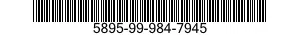 5895-99-984-7945 COMMUNICATIONS CONTROL SET 5895999847945 999847945