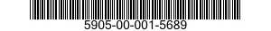 5905-00-001-5689 RESISTOR,VARIABLE,WIRE WOUND,NONPRECISION 5905000015689 000015689