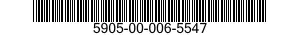 5905-00-006-5547 RESISTOR,VARIABLE,NONWIRE WOUND,NONPRECISION 5905000065547 000065547