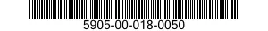 5905-00-018-0050  5905000180050 000180050