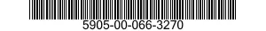 5905-00-066-3270 RESISTOR,VARIABLE,WIRE WOUND,NONPRECISION 5905000663270 000663270