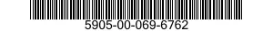 5905-00-069-6762 RESISTOR,VARIABLE,WIRE WOUND,NONPRECISION 5905000696762 000696762