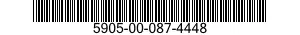 5905-00-087-4448  5905000874448 000874448