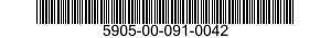 5905-00-091-0042 RESISTOR,VARIABLE,MOTOR DRIVEN 5905000910042 000910042