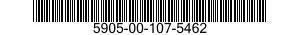 5905-00-107-5462 RESISTOR,FIXED,COMPOSITION 5905001075462 001075462