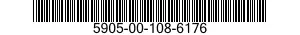 5905-00-108-6176 RESISTOR,VARIABLE,WIRE WOUND,NONPRECISION 5905001086176 001086176
