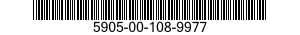 5905-00-108-9977 RESISTOR,FIXED,WIRE WOUND,NONINDUCTIVE 5905001089977 001089977