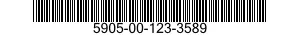 5905-00-123-3589 RESISTOR,FIXED,WIRE WOUND,INDUCTIVE 5905001233589 001233589