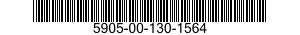 5905-00-130-1564 RESISTOR,VARIABLE,NONWIRE WOUND,PRECISION 5905001301564 001301564