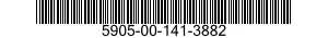 5905-00-141-3882 RESISTOR,VARIABLE,WIRE WOUND,PRECISION 5905001413882 001413882