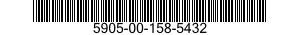 5905-00-158-5432 RESISTOR,VARIABLE,WIRE WOUND,NONPRECISION 5905001585432 001585432
