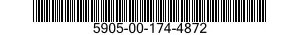 5905-00-174-4872 RESISTOR,VARIABLE,NONWIRE WOUND,NONPRECISION 5905001744872 001744872