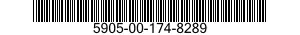 5905-00-174-8289 RESISTOR,VARIABLE,NONWIRE WOUND,NONPRECISION 5905001748289 001748289