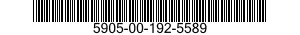 5905-00-192-5589 RESISTOR,FIXED,WIRE WOUND,NONINDUCTIVE 5905001925589 001925589