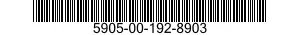 5905-00-192-8903 RESISTOR,FIXED,WIRE WOUND,INDUCTIVE 5905001928903 001928903