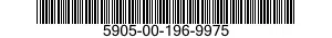 5905-00-196-9975 BRACKET,RESISTOR 5905001969975 001969975
