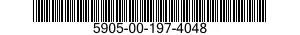 5905-00-197-4048 RESISTOR,FIXED,FILM 5905001974048 001974048