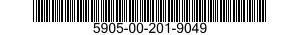 5905-00-201-9049  5905002019049 002019049