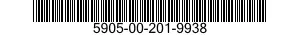 5905-00-201-9938 RESISTOR,ADJUSTABLE 5905002019938 002019938