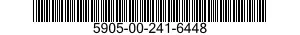 5905-00-241-6448 RESISTOR,VARIABLE,WIRE WOUND,NONPRECISION 5905002416448 002416448