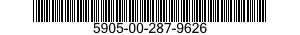 5905-00-287-9626 RESISTOR,VARIABLE,NONWIRE WOUND,NONPRECISION 5905002879626 002879626