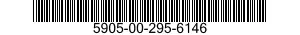 5905-00-295-6146 RESISTOR,VARIABLE,NONWIRE WOUND,NONPRECISION 5905002956146 002956146