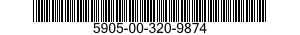 5905-00-320-9874 RESISTOR,VARIABLE,WIRE WOUND,PRECISION 5905003209874 003209874