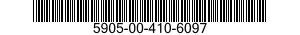 5905-00-410-6097 RESISTOR,VARIABLE,NONWIRE WOUND,NONPRECISION 5905004106097 004106097