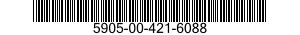 5905-00-421-6088 RESISTOR,ADJUSTABLE 5905004216088 004216088