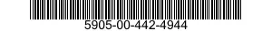 5905-00-442-4944 RESISTOR,VARIABLE,NONWIRE WOUND,NONPRECISION 5905004424944 004424944