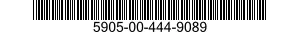 5905-00-444-9089 RESISTOR 5905004449089 004449089