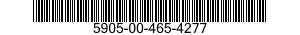 5905-00-465-4277 RESISTOR,FIXED,WIRE WOUND,INDUCTIVE 5905004654277 004654277