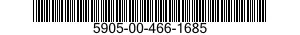 5905-00-466-1685 RESISTOR,VARIABLE,WIRE WOUND,NONPRECISION 5905004661685 004661685