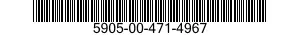 5905-00-471-4967 RESISTOR,VARIABLE,WIRE WOUND,NONPRECISION 5905004714967 004714967