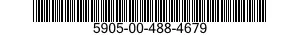 5905-00-488-4679 RESISTOR,FIXED,WIRE WOUND,NONINDUCTIVE 5905004884679 004884679