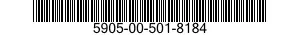 5905-00-501-8184 RESISTOR,VARIABLE,WIRE WOUND,NONPRECISION 5905005018184 005018184