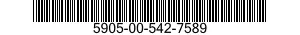 5905-00-542-7589 RESISTOR,VARIABLE,WIRE WOUND,NONPRECISION 5905005427589 005427589