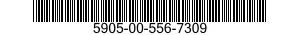 5905-00-556-7309 RESISTOR,FIXED,WIRE WOUND,NONINDUCTIVE 5905005567309 005567309
