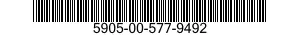 5905-00-577-9492 RESISTOR,FIXED,COMPOSITION 5905005779492 005779492