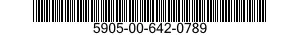 5905-00-642-0789 RESISTOR,VARIABLE,WIRE WOUND,NONPRECISION 5905006420789 006420789