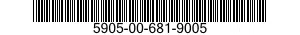 5905-00-681-9005 RESISTOR,VARIABLE,NONWIRE WOUND,NONPRECISION 5905006819005 006819005