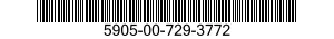 5905-00-729-3772 RESISTOR,VARIABLE,NONWIRE WOUND,NONPRECISION 5905007293772 007293772