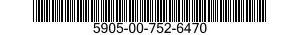 5905-00-752-6470  5905007526470 007526470