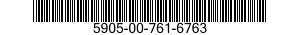 5905-00-761-6763 RESISTOR,VARIABLE,NONWIRE WOUND,NONPRECISION 5905007616763 007616763